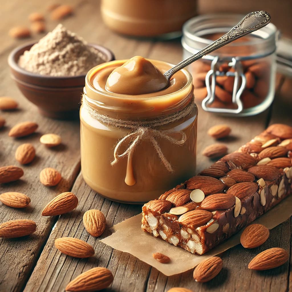 Almond Butter and Protein Bars